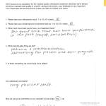 written patient testimonial